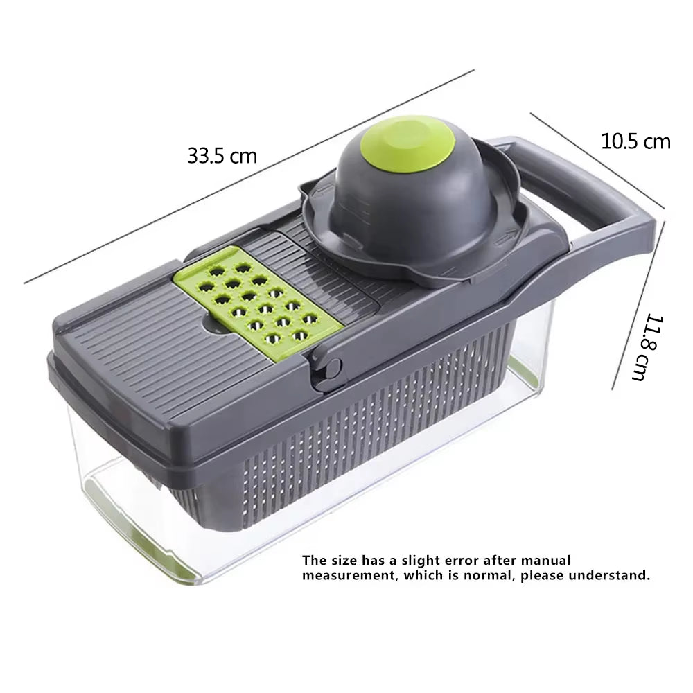 Multifunctional Vegetable Chopper Handle Food Grate Food Chopper Vegetable Slicer Dicer Cut Kitchen Items Cocina