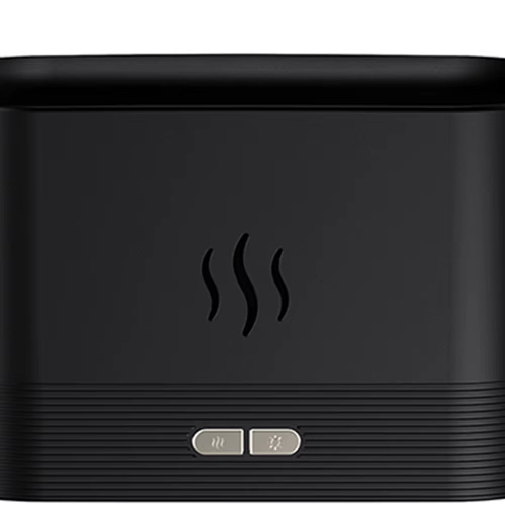 Flame Aroma Diffuser Humidifier Desktop Portable Mute Flame Light Air Humidifier Silent Aroma Diffuser for Household Office Room