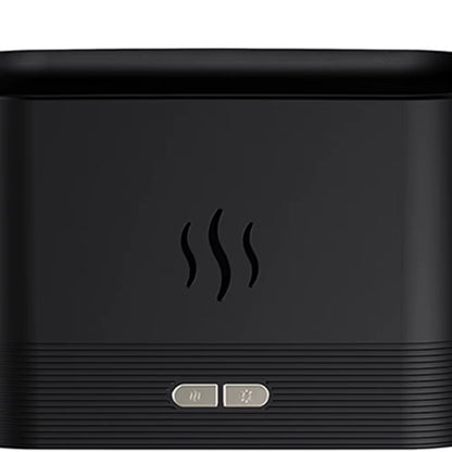Flame Aroma Diffuser Humidifier Desktop Portable Mute Flame Light Air Humidifier Silent Aroma Diffuser for Household Office Room