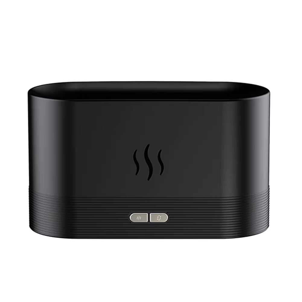 Flame Aroma Diffuser Humidifier Desktop Portable Mute Flame Light Air Humidifier Silent Aroma Diffuser for Household Office Room