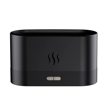 Flame Aroma Diffuser Humidifier Desktop Portable Mute Flame Light Air Humidifier Silent Aroma Diffuser for Household Office Room